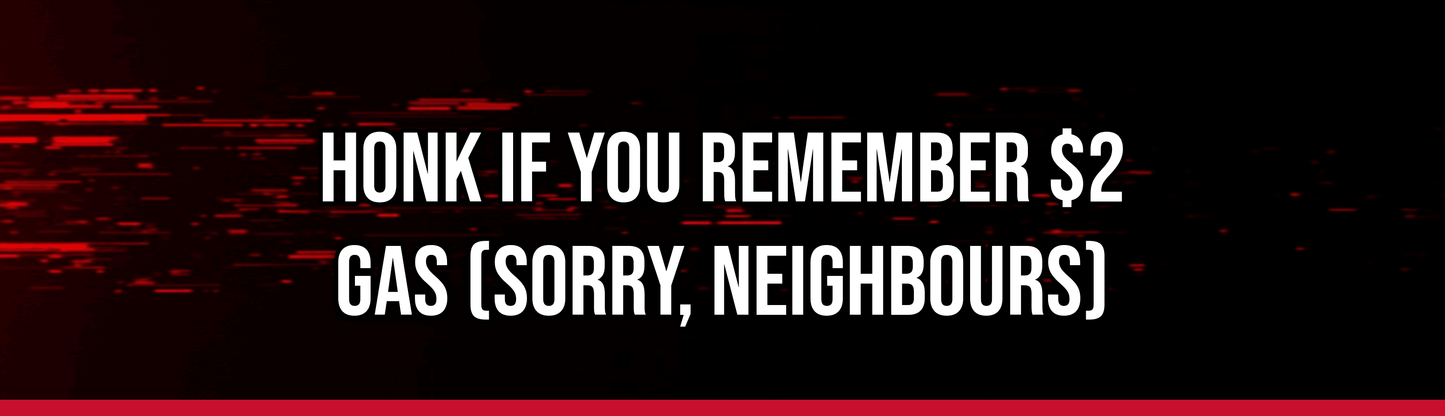 Honk If You Remember $2 Gas (Sorry, Neighbours) — Political Satire Bumper Sticker
