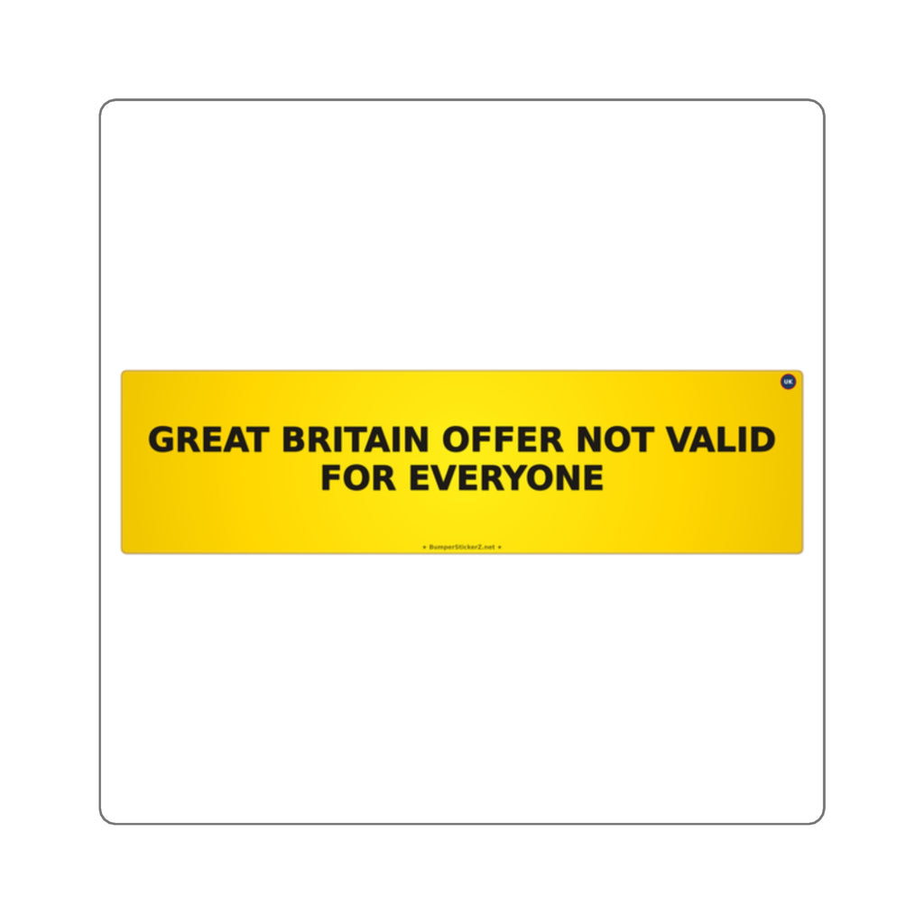 Great Britain (offer not valid for everyone)