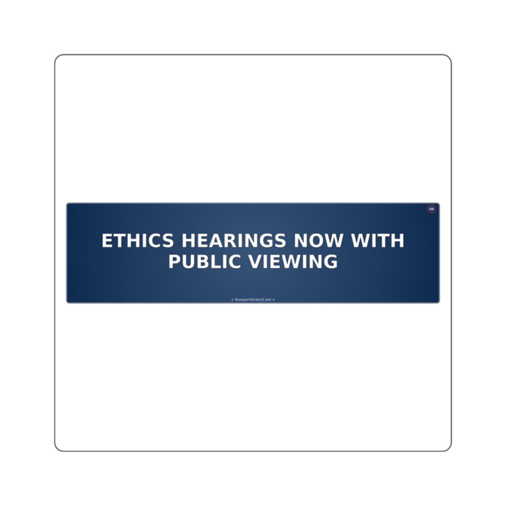 Ethics hearings: now with public viewing
