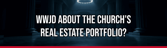 WWJD About the Church's Real Estate Portfolio? — Political Satire Bumper Sticker