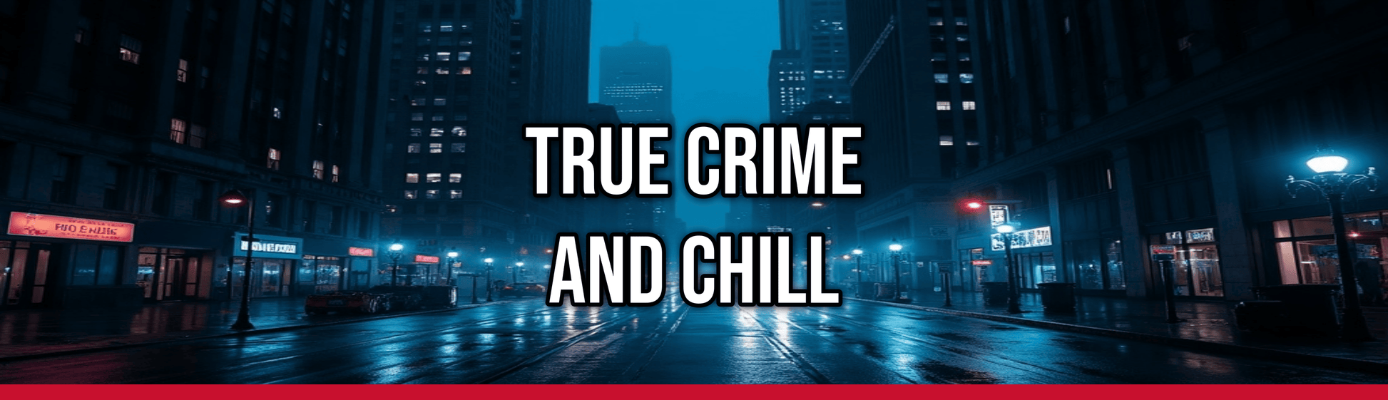 True Crime and Chill — Political Satire Bumper Sticker