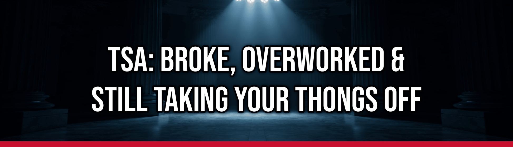 Tsa: Broke, Overworked & Still Taking Your Thongs Off — Political Satire Bumper Sticker