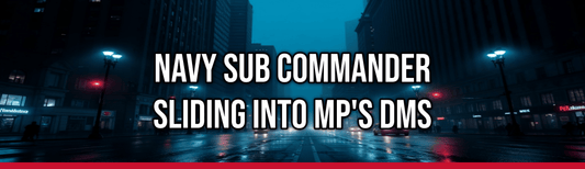 Navy Sub Commander Sliding Into MP's DMs