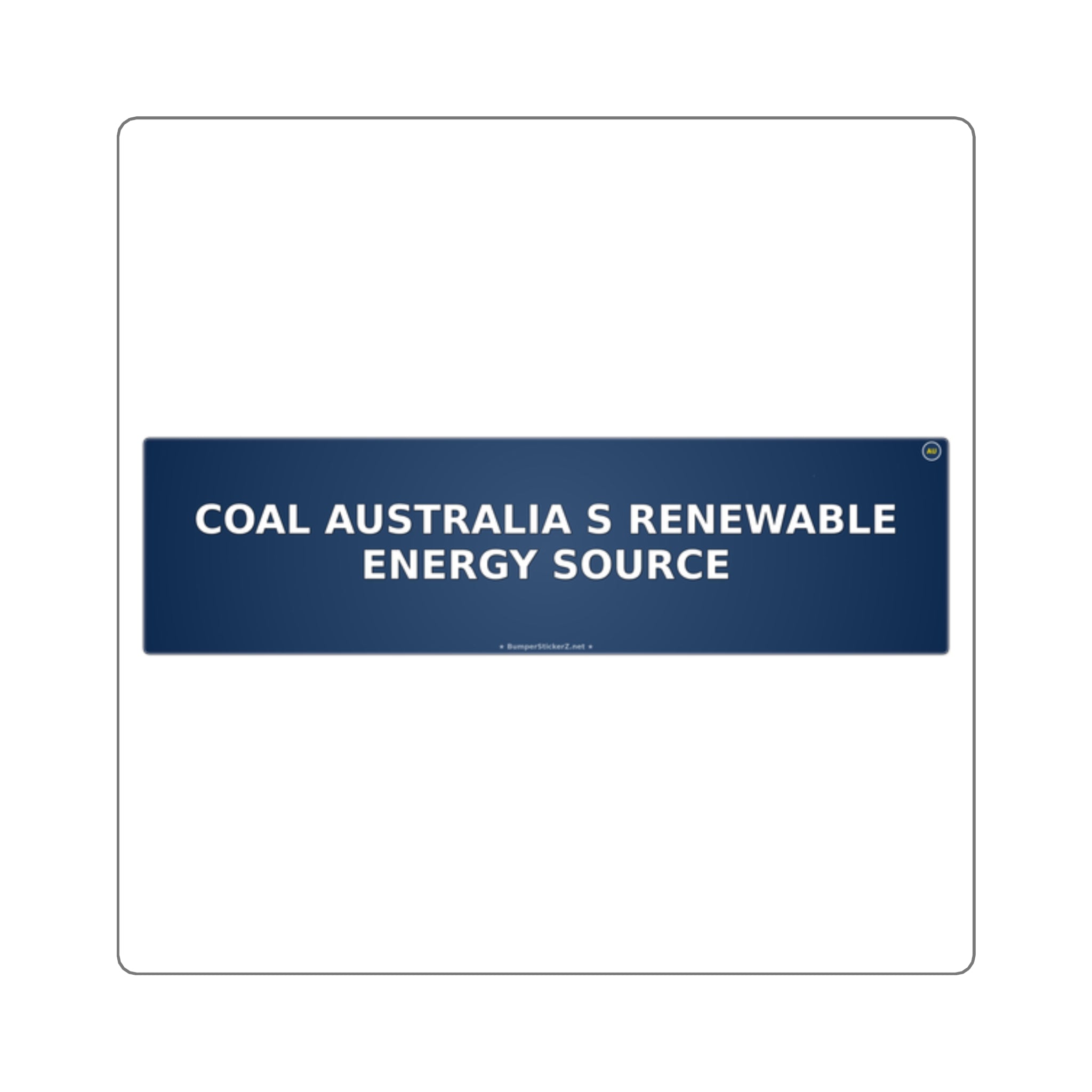 Coal: Australia's renewable energy source