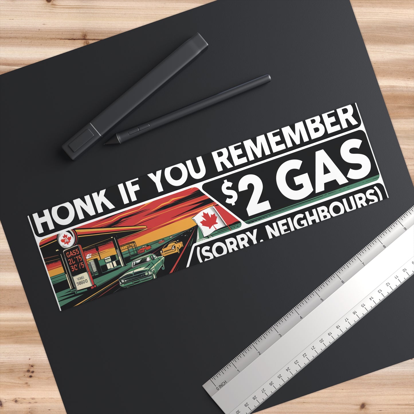 Honk If You Remember $2 Gas (Sorry, Neighbours)