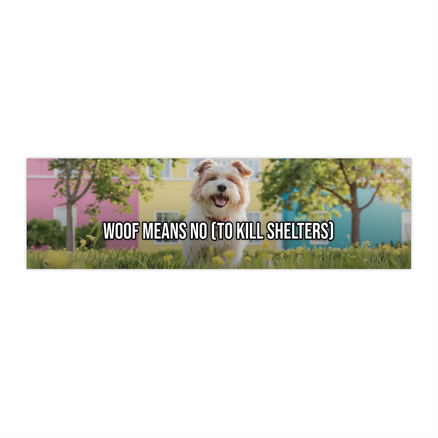 Woof means no (to kill shelters)