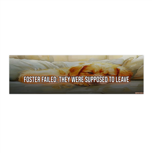 Foster Failed They Were Supposed To Leave