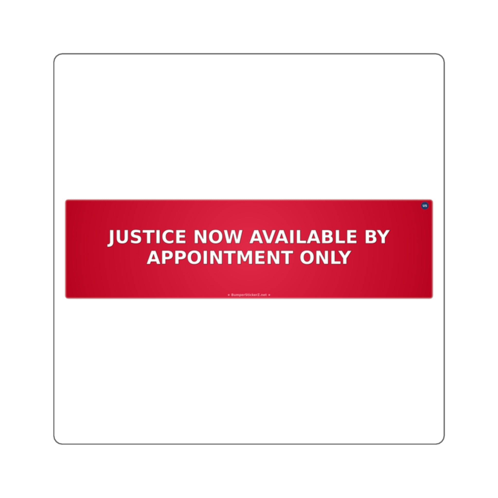 Justice: Now available by appointment only
