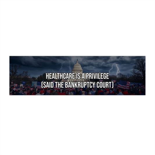 Healthcare Is A Privilege (Said The Bankruptcy Court)