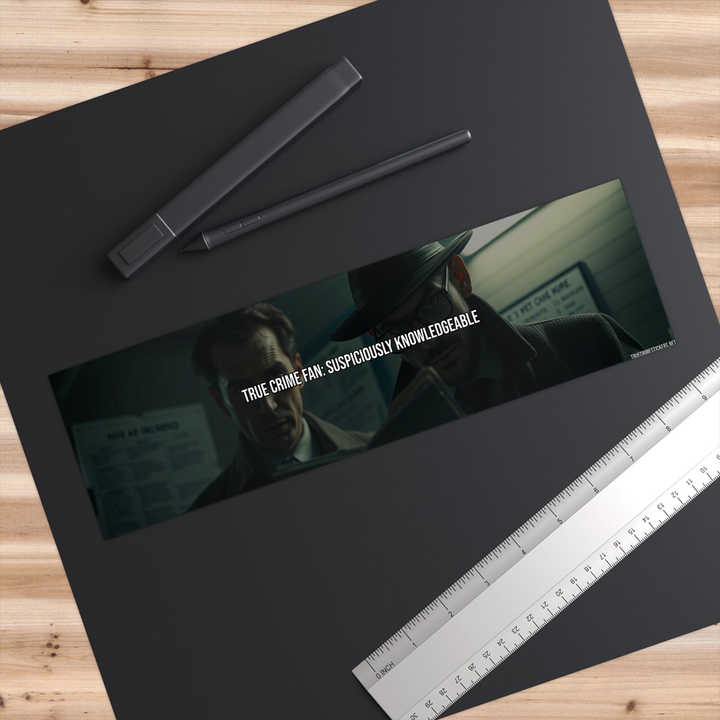 True Crime Fan Suspiciously Knowledgeable